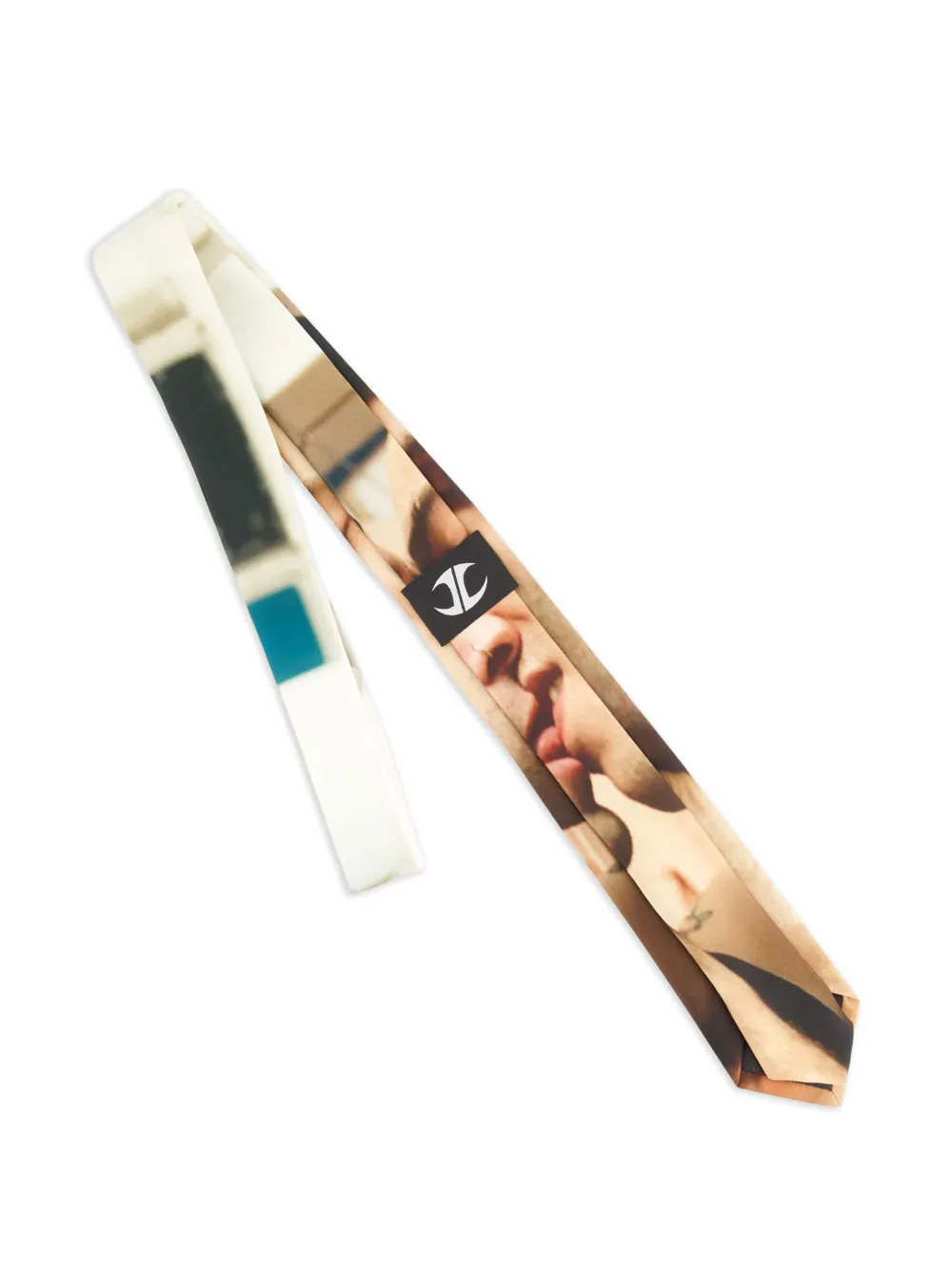 JORDANLUCA corbata con estampado gráfico | Image 2