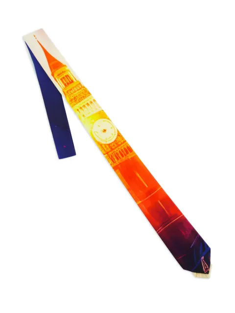 JORDANLUCA clock-print tie