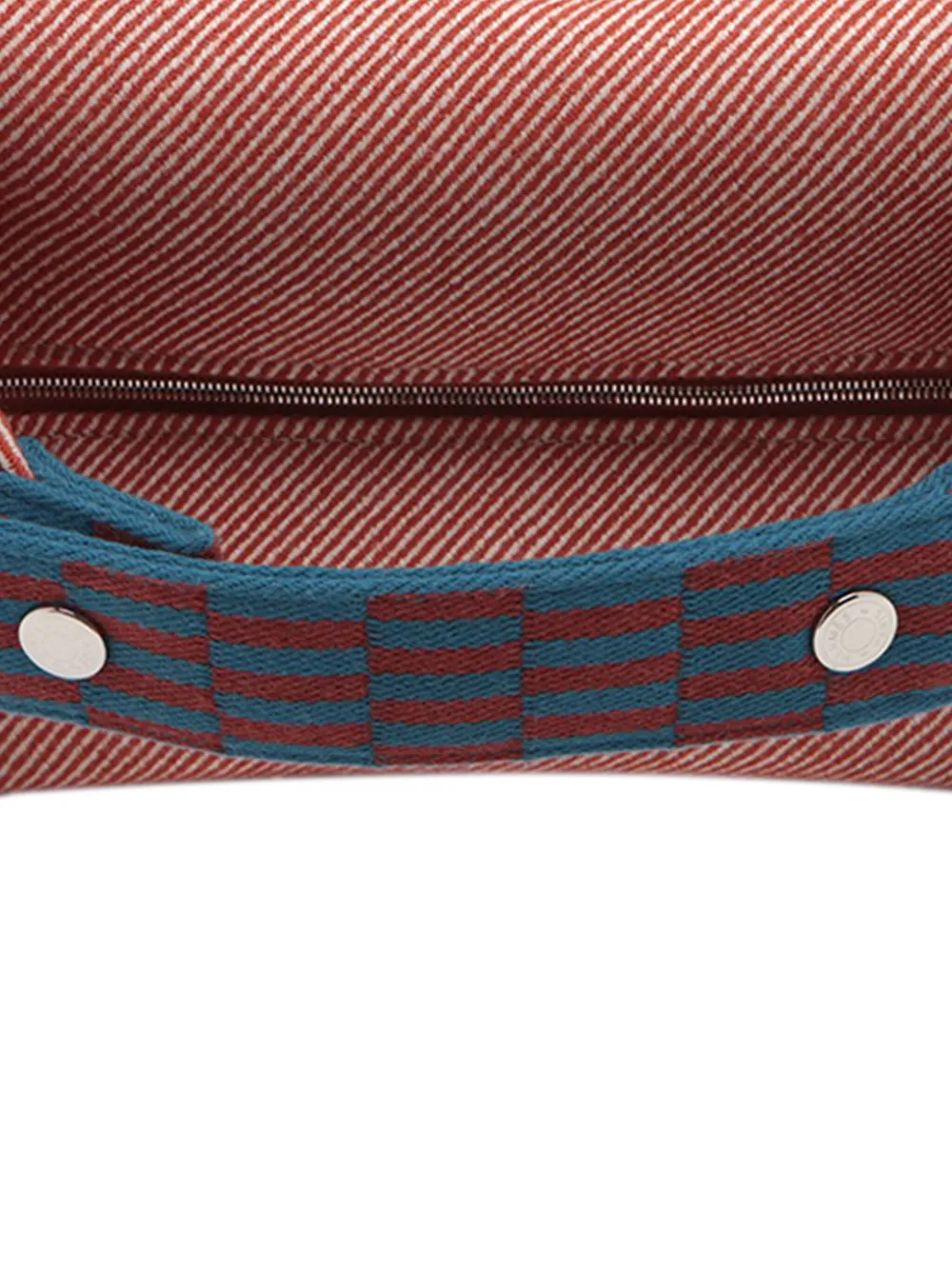 Hermès Pre-Owned 2020-2025 Large Wool Bride A Brac H Natte Case vanity bag | Pre-owned | Image 2