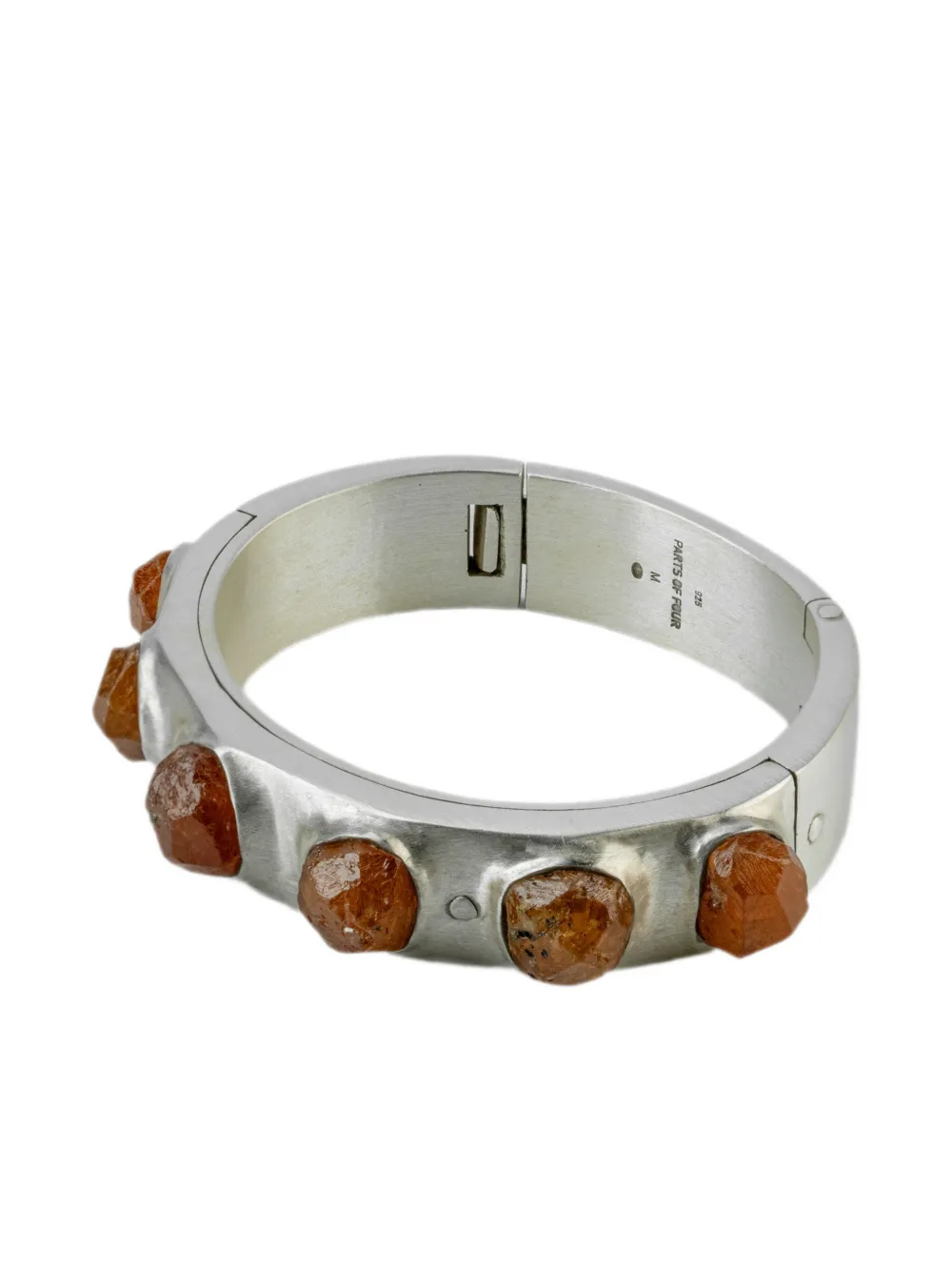 Parts Of Four Sistema Sterling Silver Bracelet In Brown