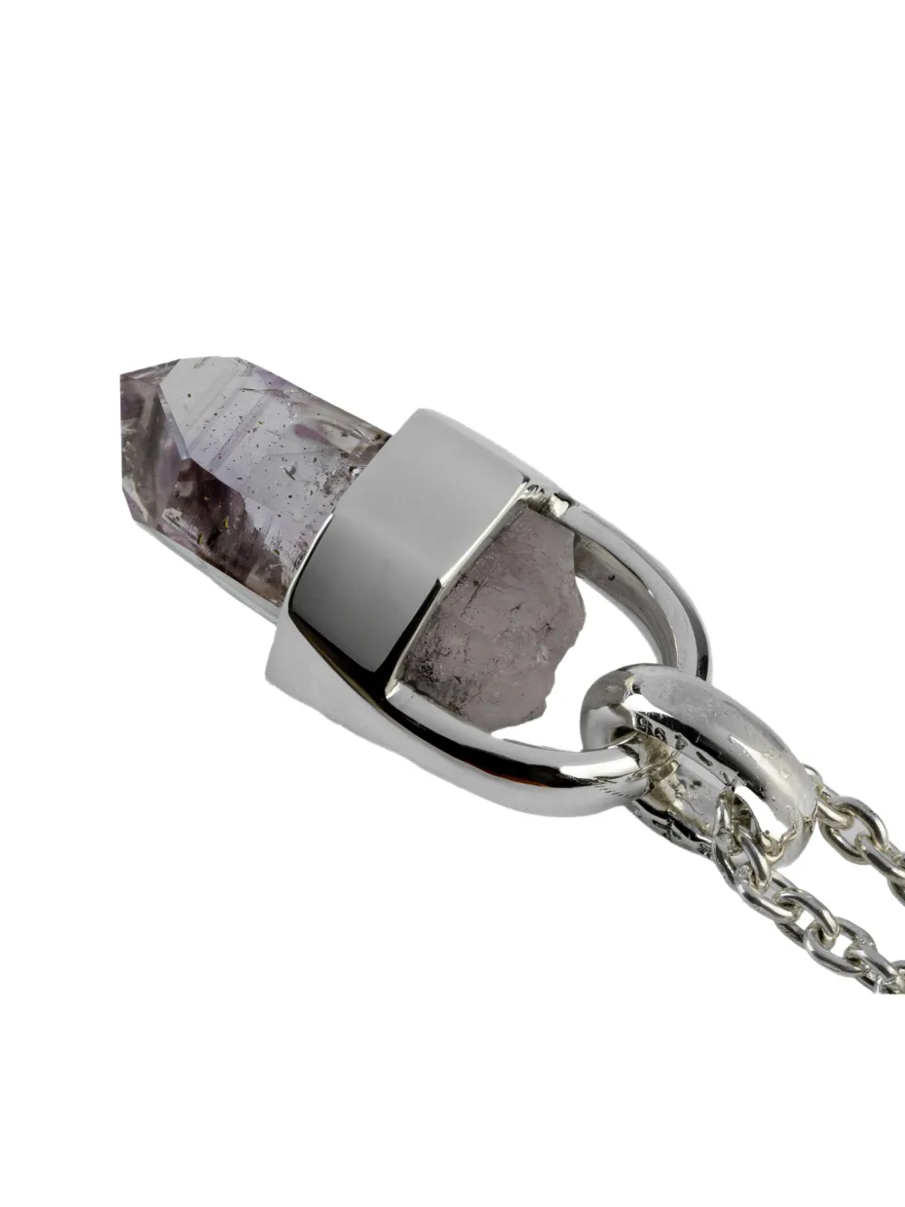 Parts Of Four Talisman Necklace In Metallic