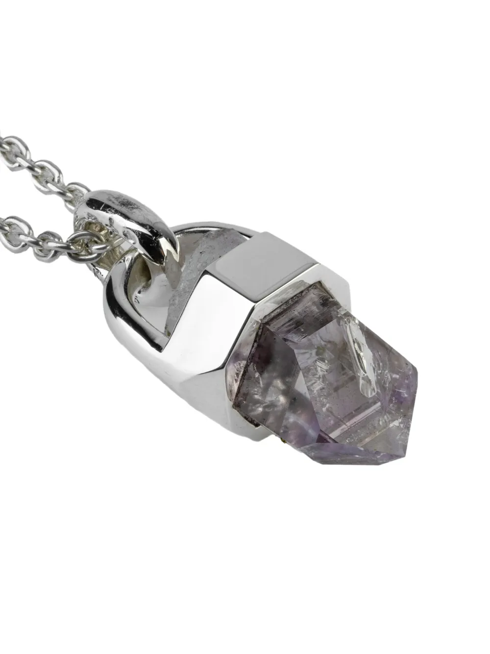 Parts Of Four Talisman Necklace In Metallic