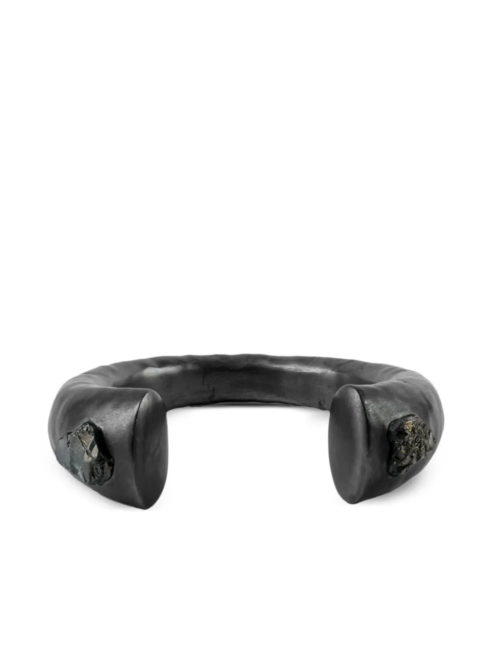 Parts of Four Big Arm crystal-embellishment bracelet - Nero