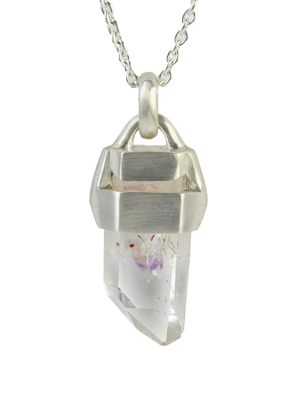 Parts Of Four Talisman Amethyst Necklace In Brown