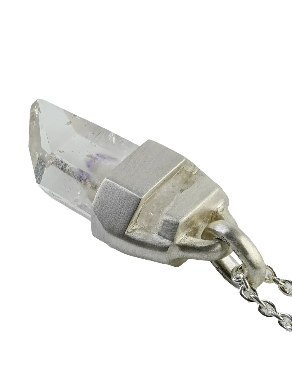 Parts Of Four Talisman Amethyst Necklace In Brown