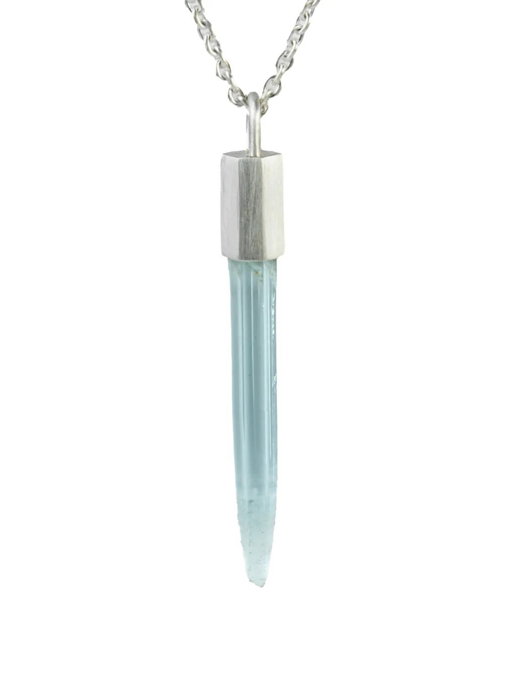 Parts Of Four Talisman Aquamarine Pendant Necklace In Brown