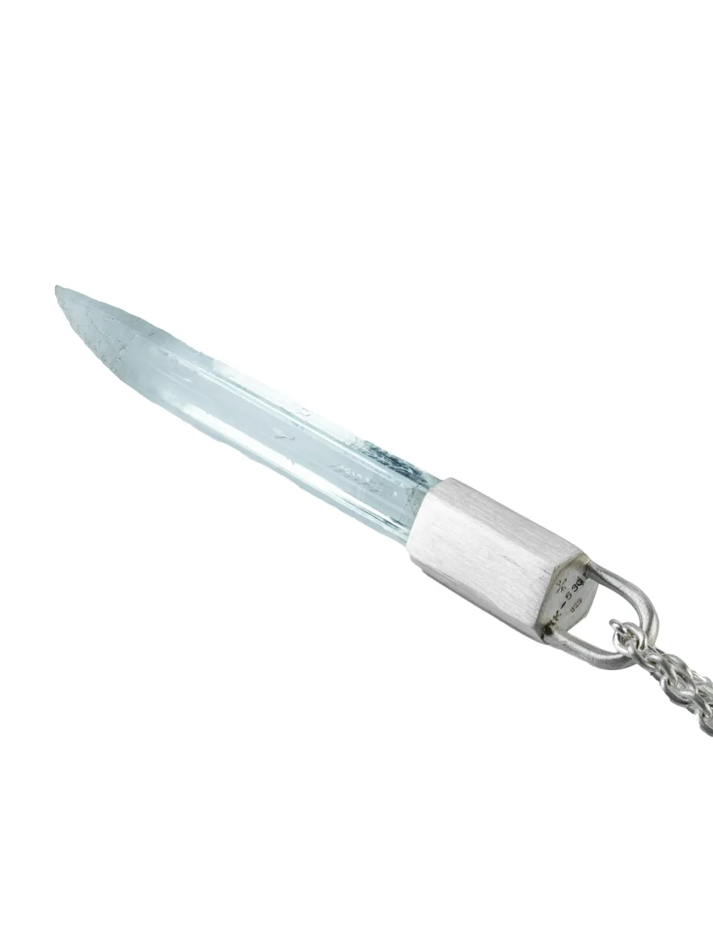 Parts Of Four Talisman Aquamarine Pendant Necklace In Brown