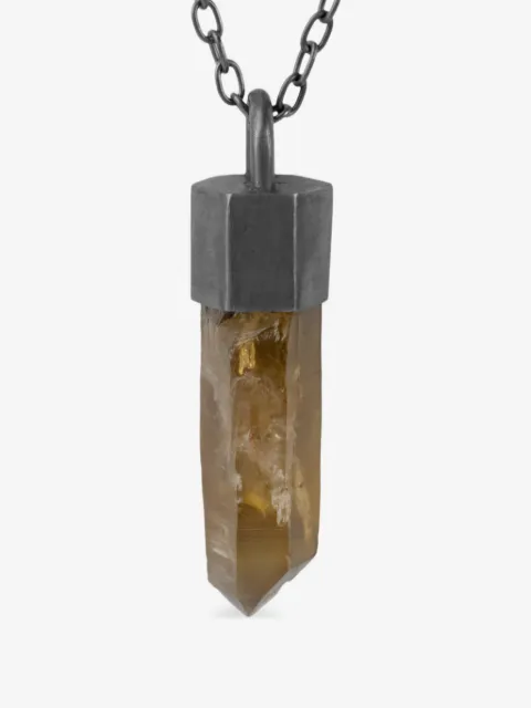 Parts of Four collier Talisman en argent sterling citrine