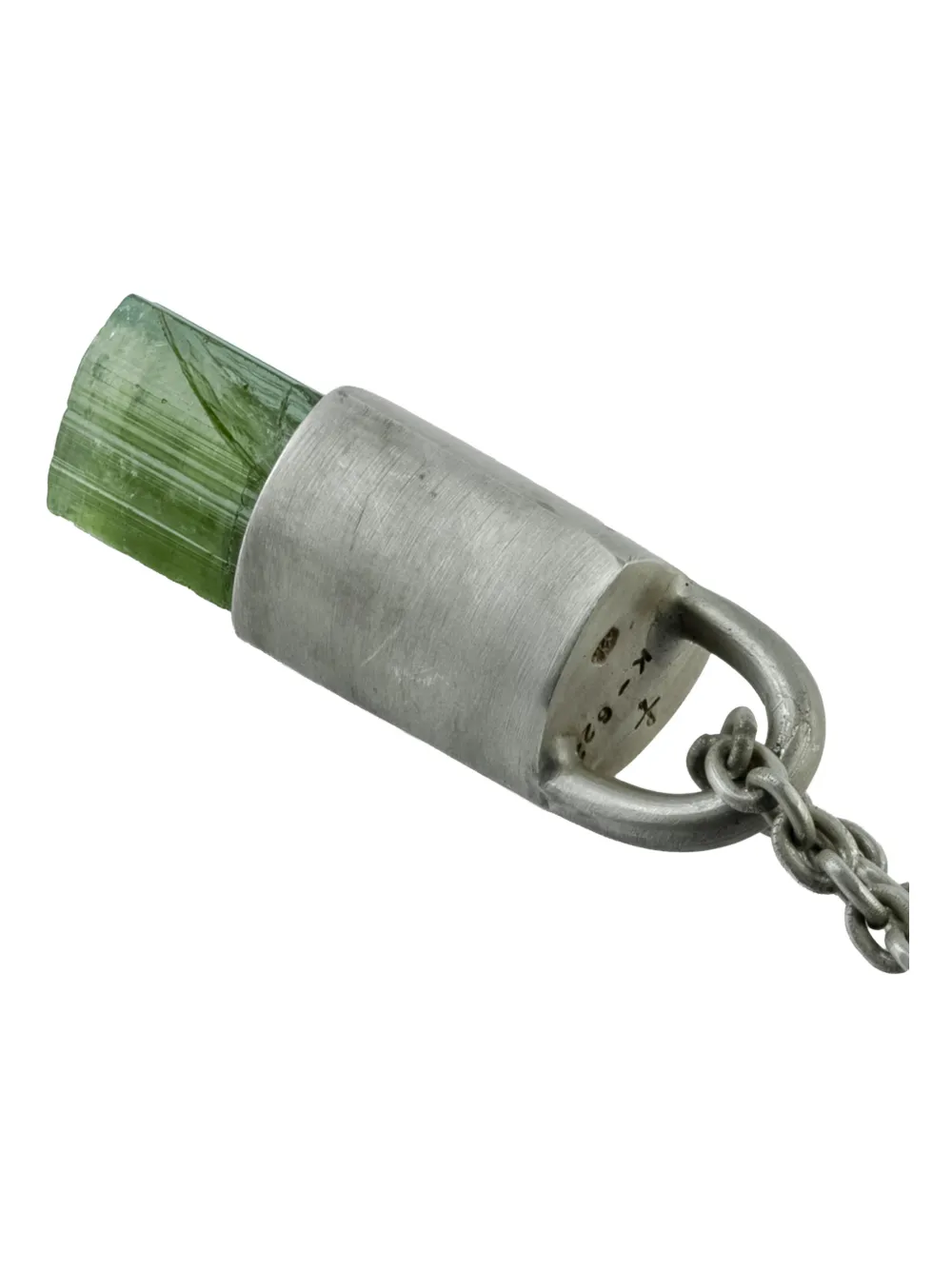 Parts Of Four Sterling Silver Talisman Tourmaline Necklace In Brown