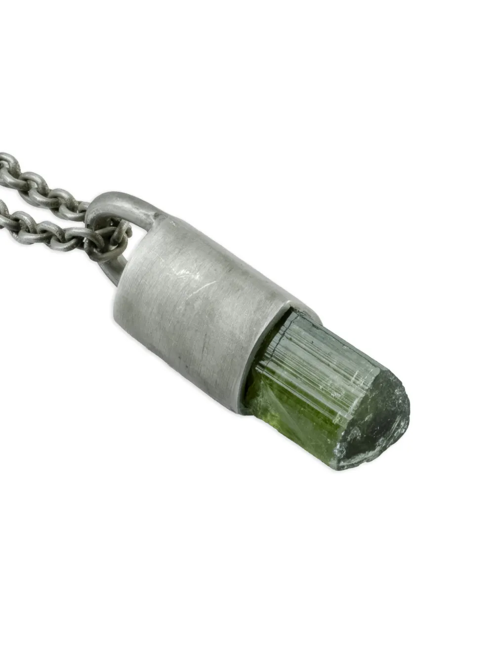 Sterling Silver Talisman Tourmaline Necklace