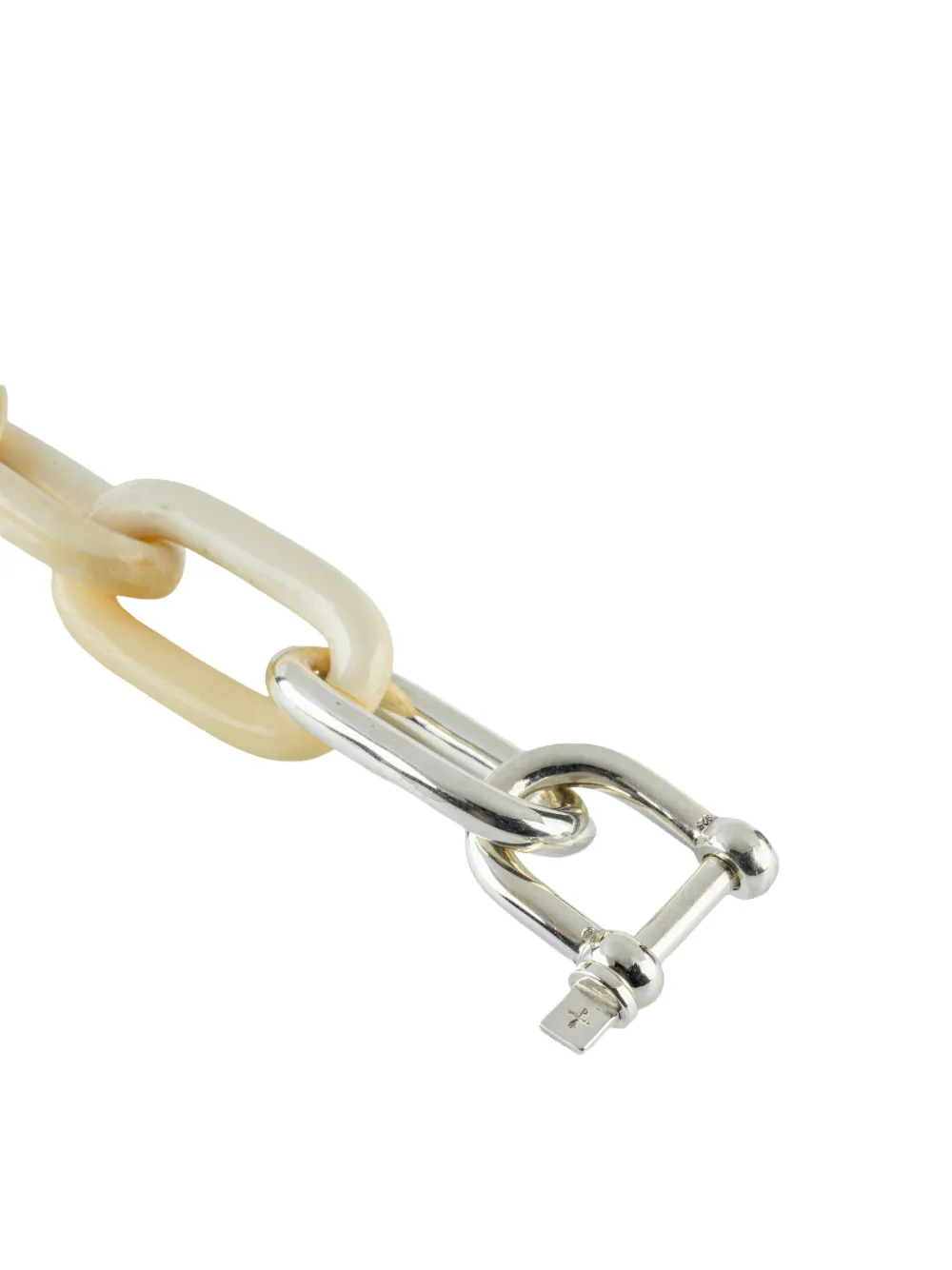 Parts Of Four Sterling Silver Chain-link Necklace In Neutral