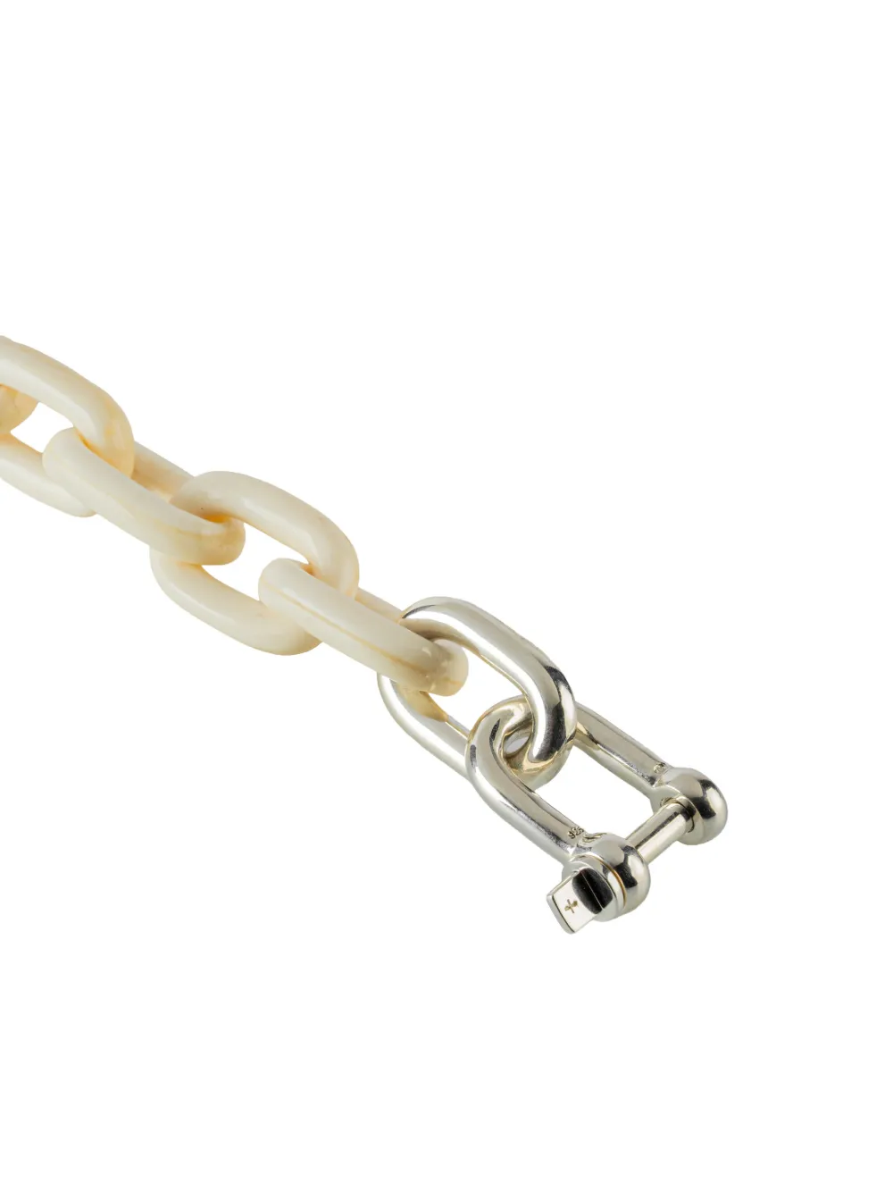 Parts Of Four Sterling Silver Chain-link Necklace In Gold