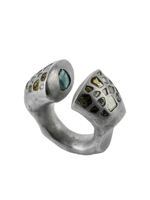 Parts of Four sterling silver Druid Arc ring