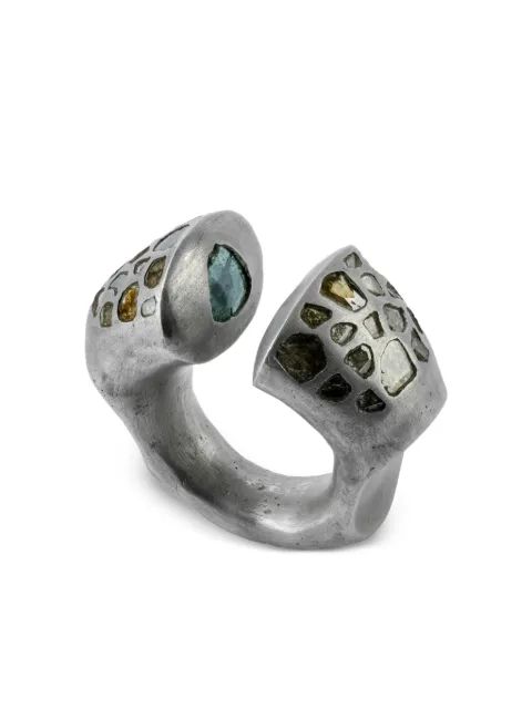 Parts of Four sterling silver Druid Arc ring