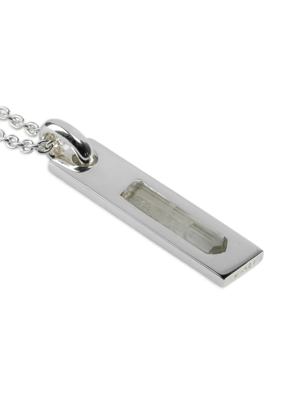 Parts of Four sterling silver zultanite rectangular-pendant necklace | Fine Jewelry | Image 2