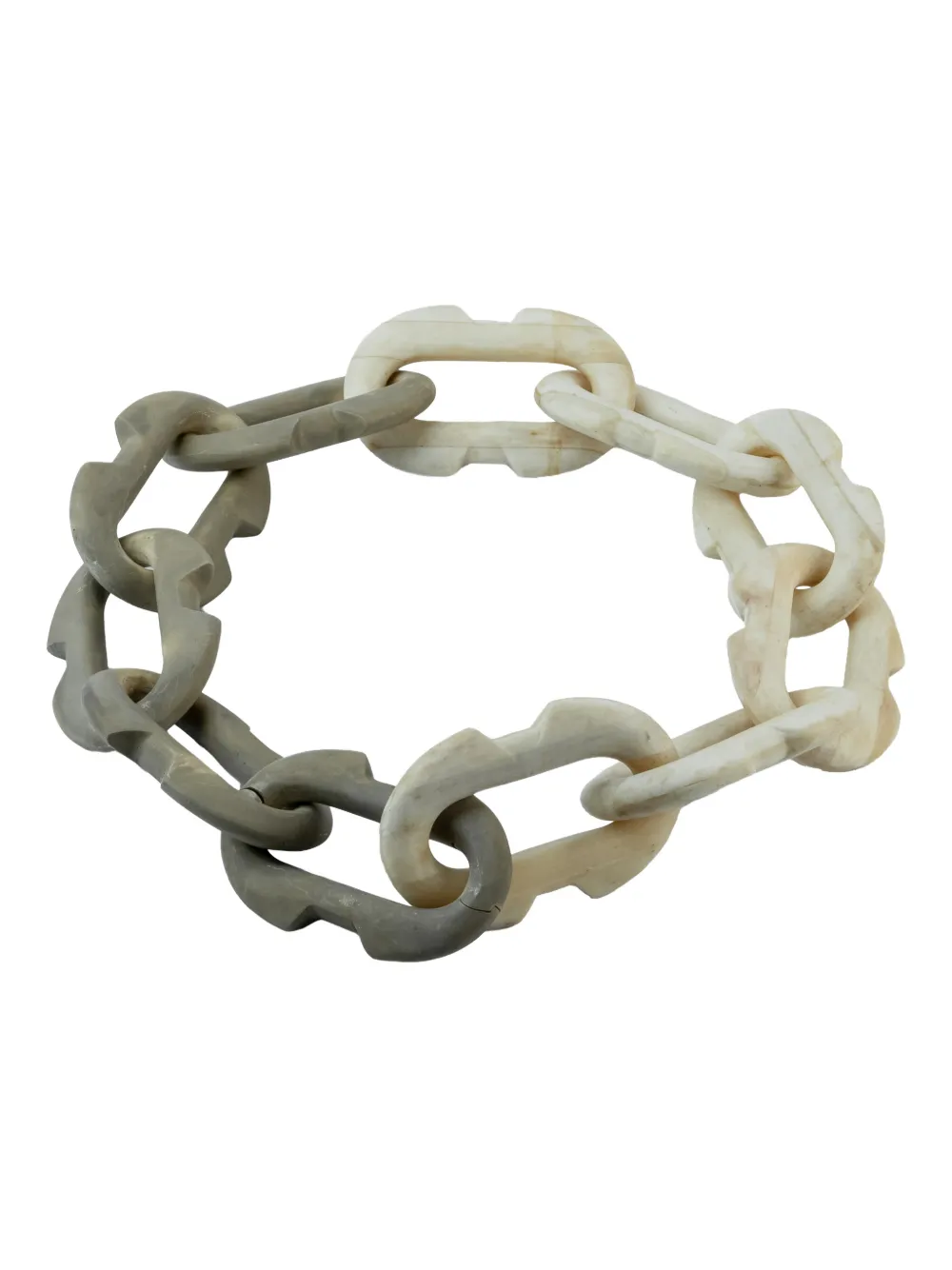 Parts Of Four Chain-link Necklace In Brown