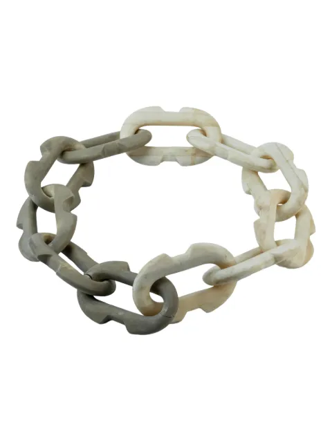 Parts of Four chain-link necklace