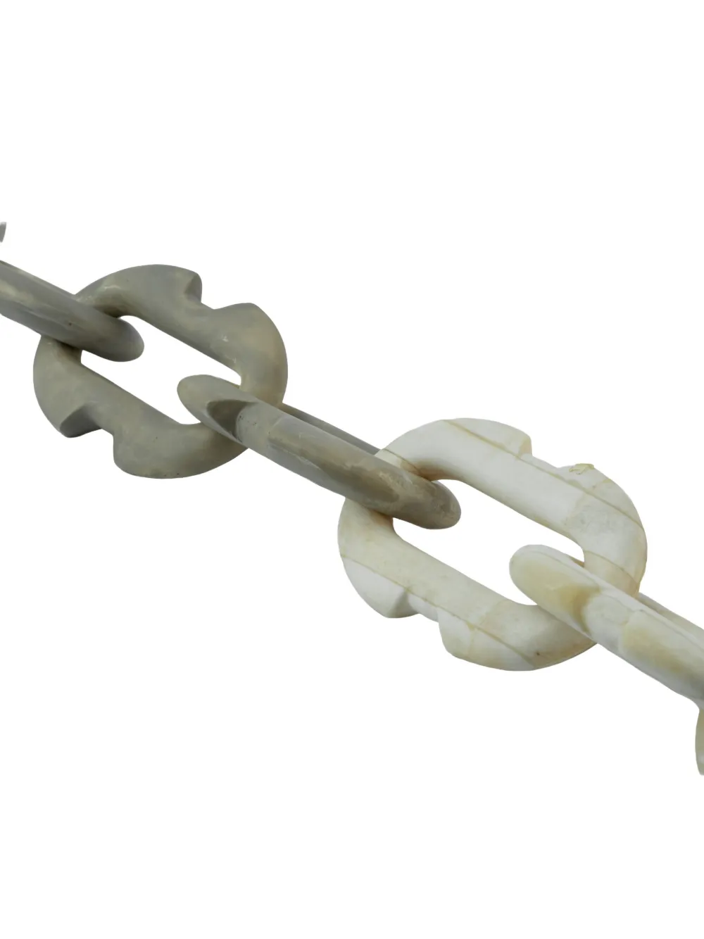 Parts Of Four Chain-link Necklace In Brown