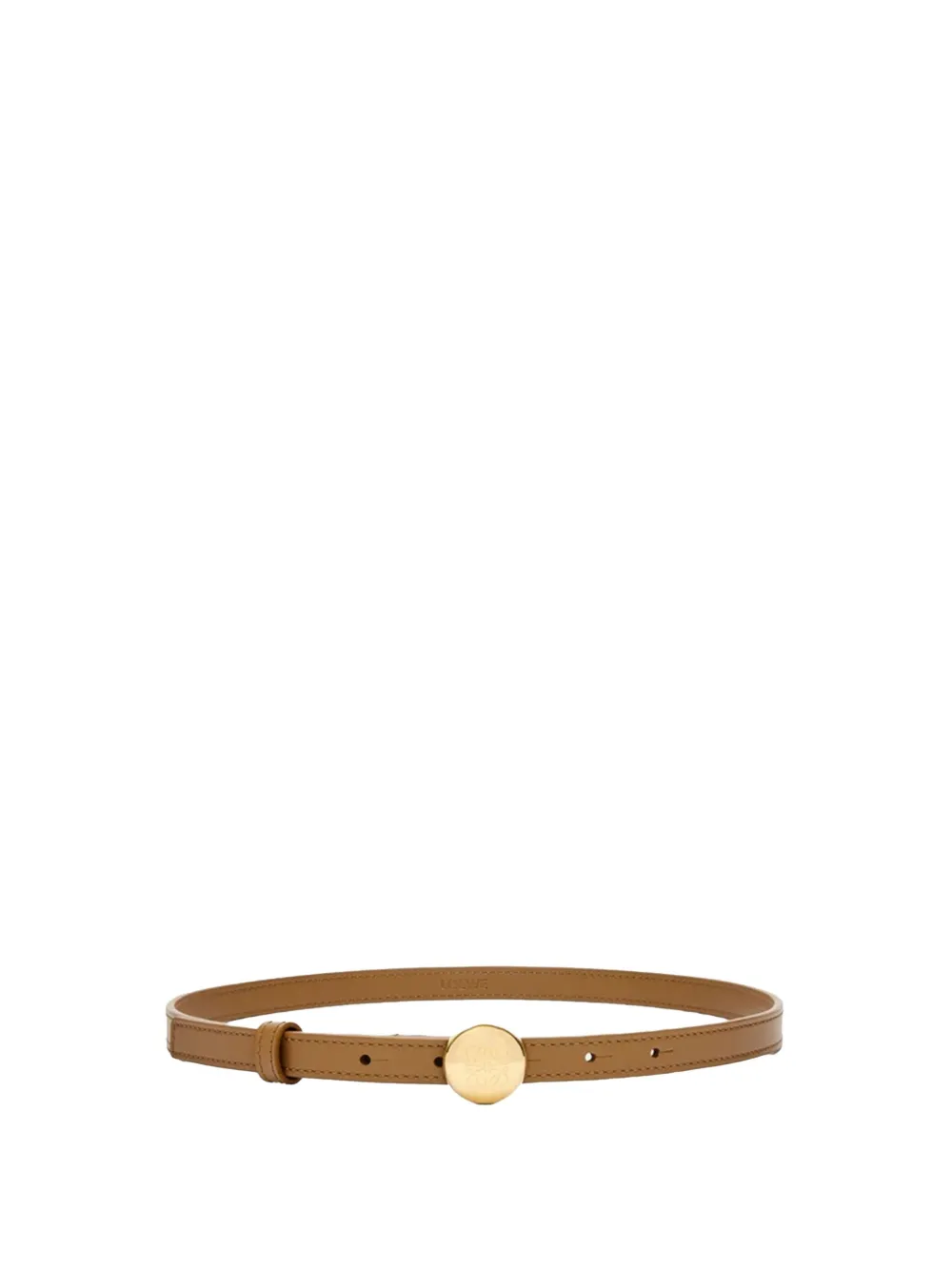 LOEWE pebble leather belt - Beige