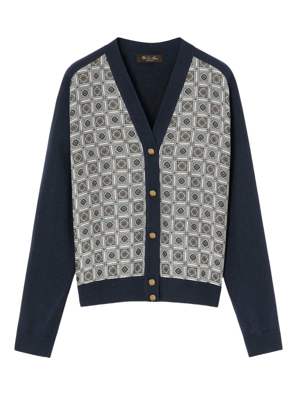 Loro Piana Mendoza cardigan - Blu