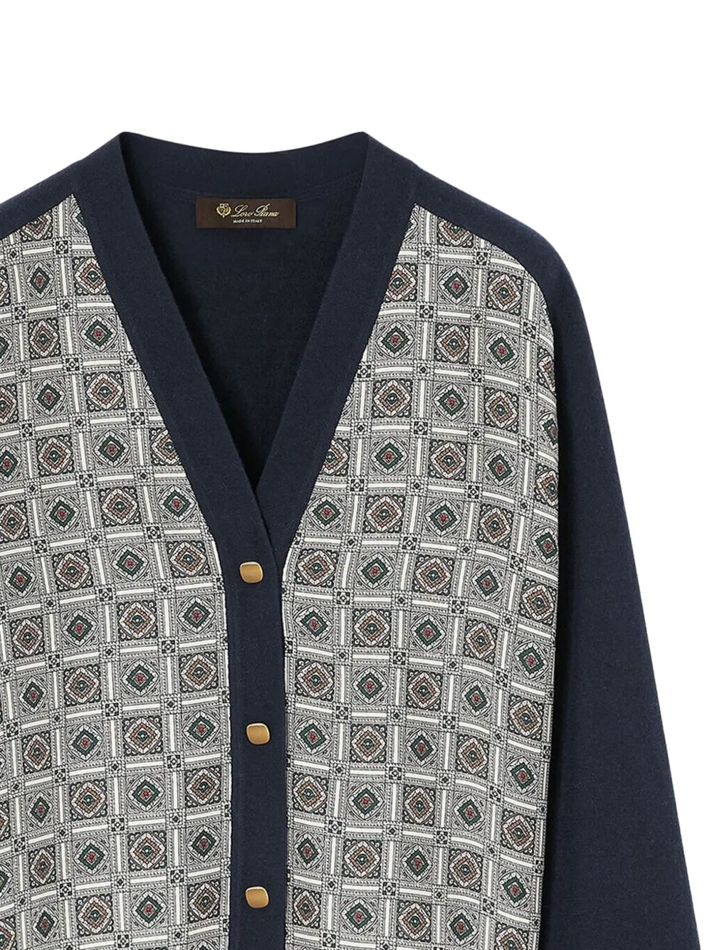 Loro Piana Mendoza vest Blauw