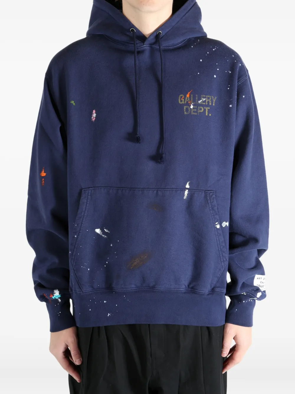GALLERY DEPT. paint splatter-print hoodie | Hoodies | Image 2