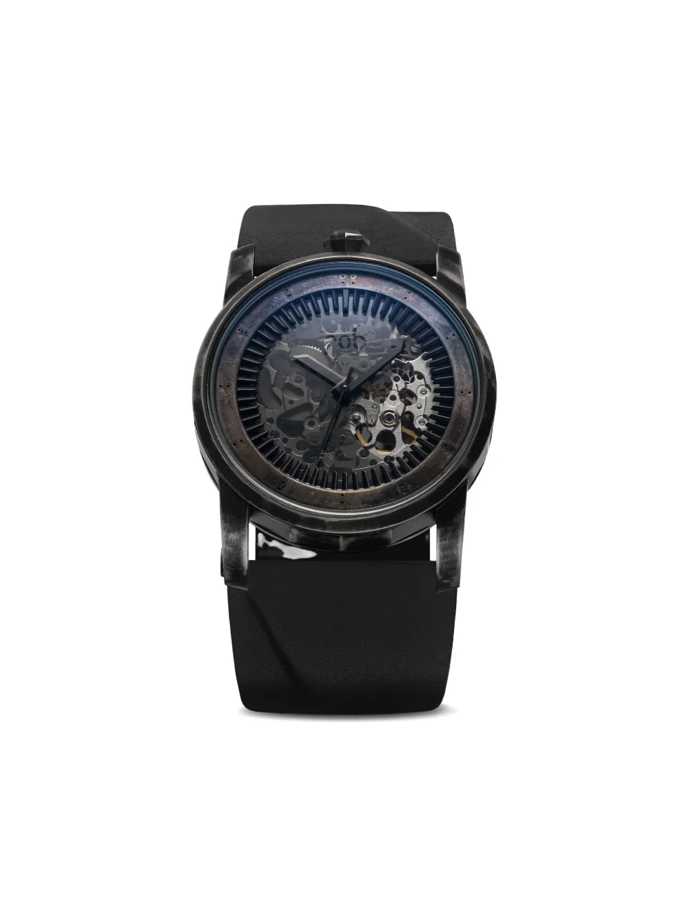Fob Paris R413 Torch leather 41.3mm | negro | Image 1