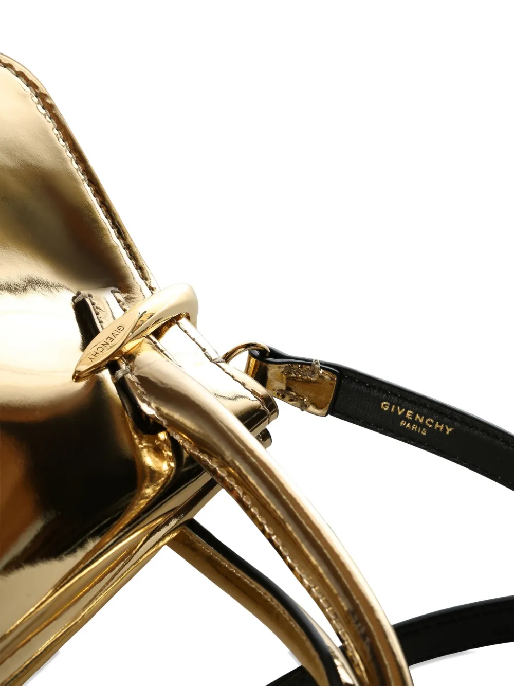Givenchy Mini Pinch shopper met spiegel-effect Goud