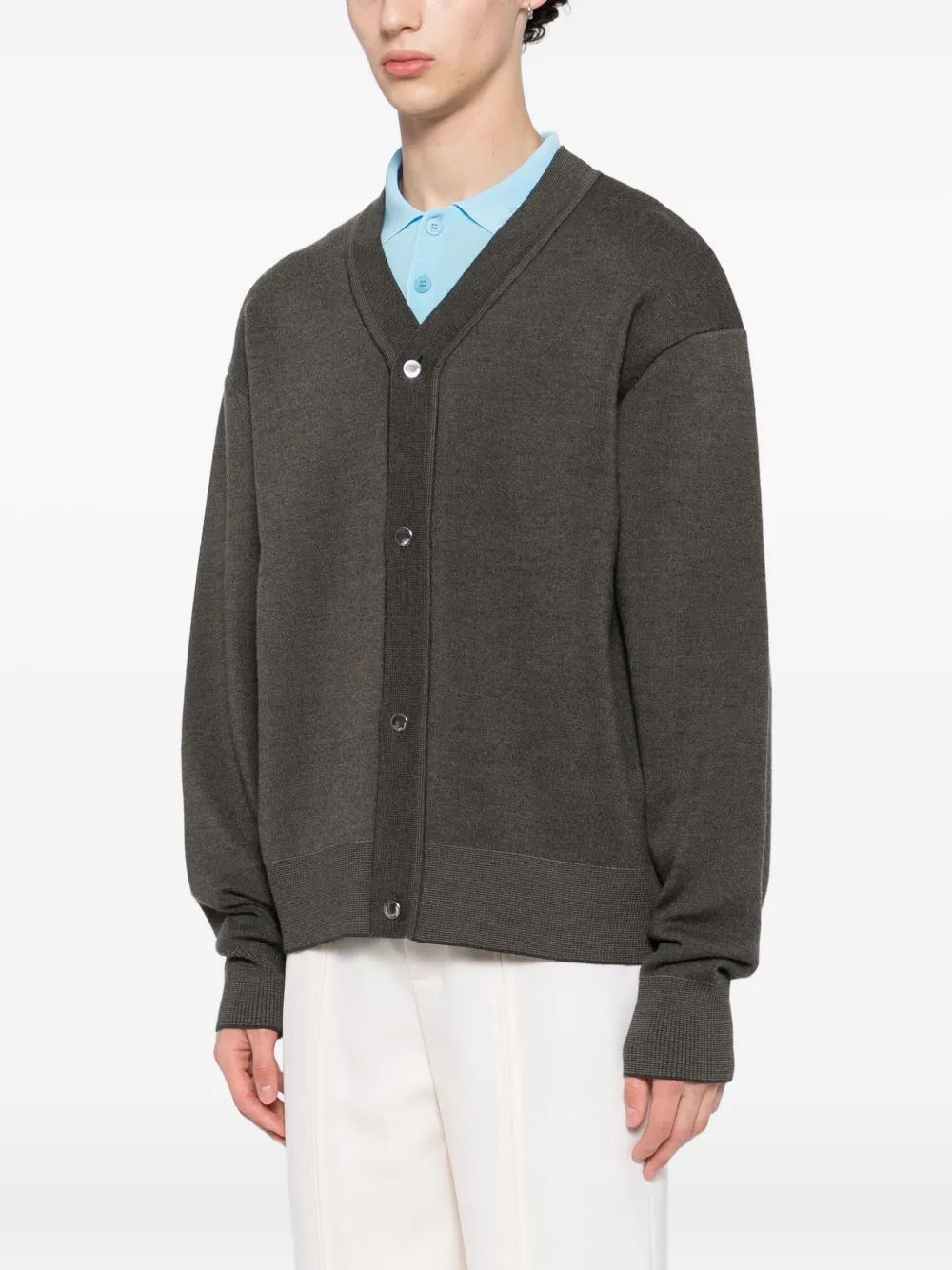 Jacquemus Vest met knopen Grijs