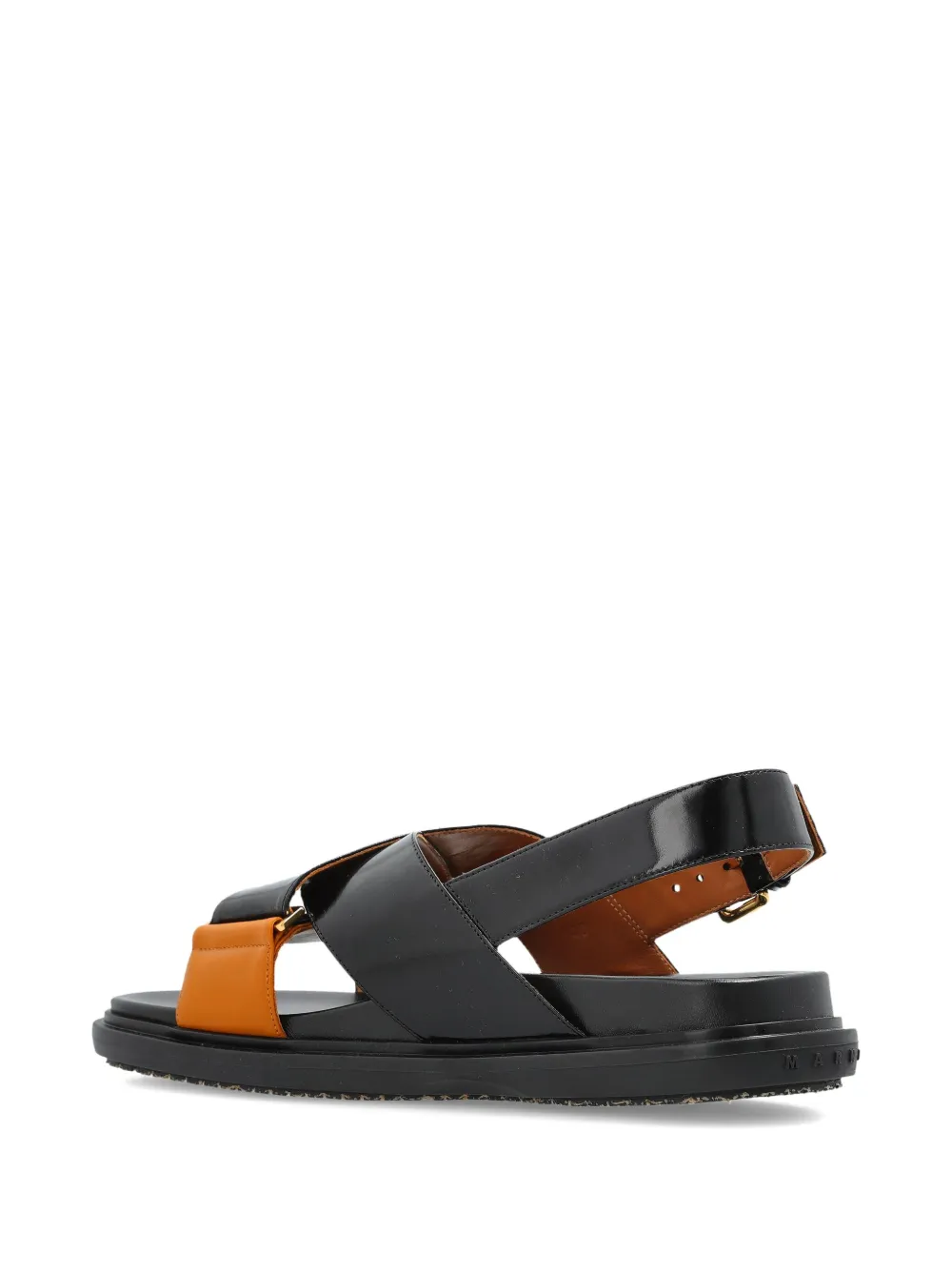 Marni criss-cross sandals Zwart