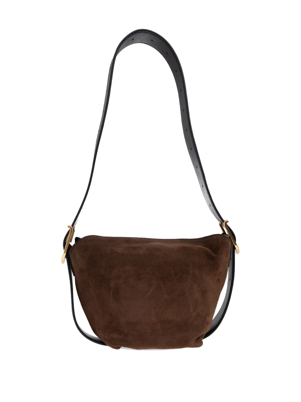 Zadig & Voltaire Jane Suede Shoulder Bag In Brown