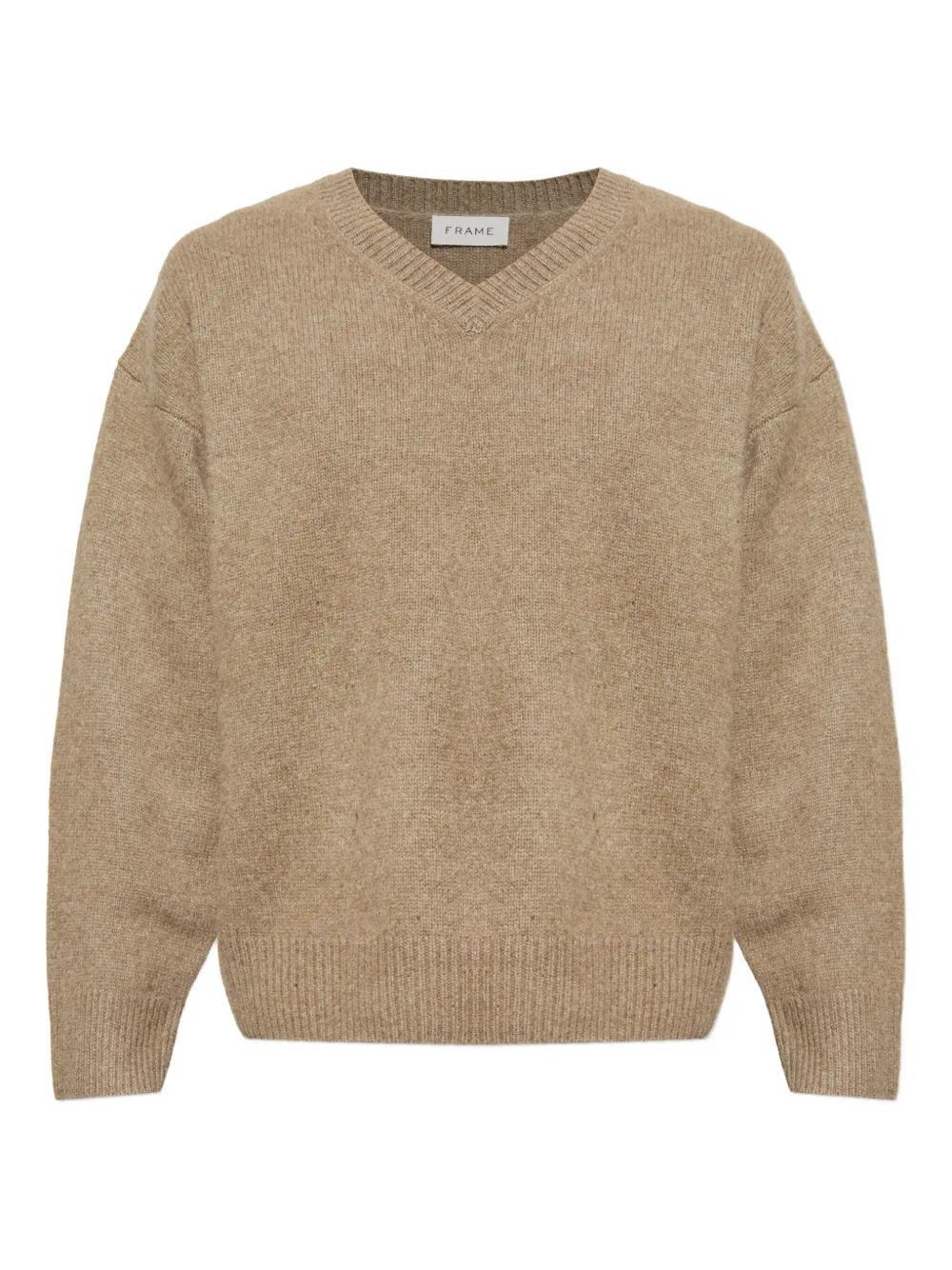 FRAME V-neck sweater | Brown | Image 1