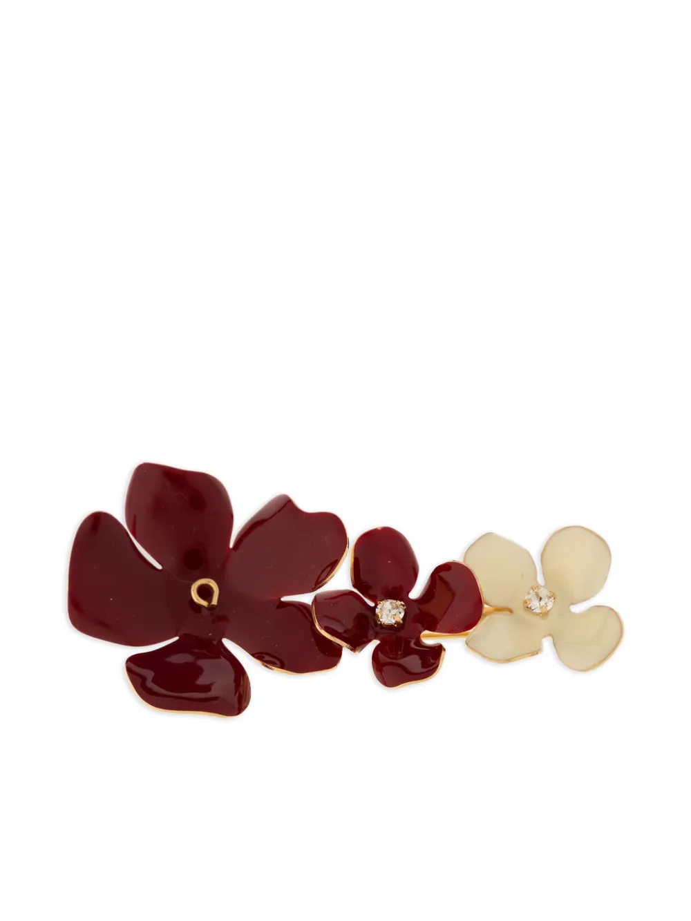 Marni crystal-embellished floral brooch | Red | Image 1