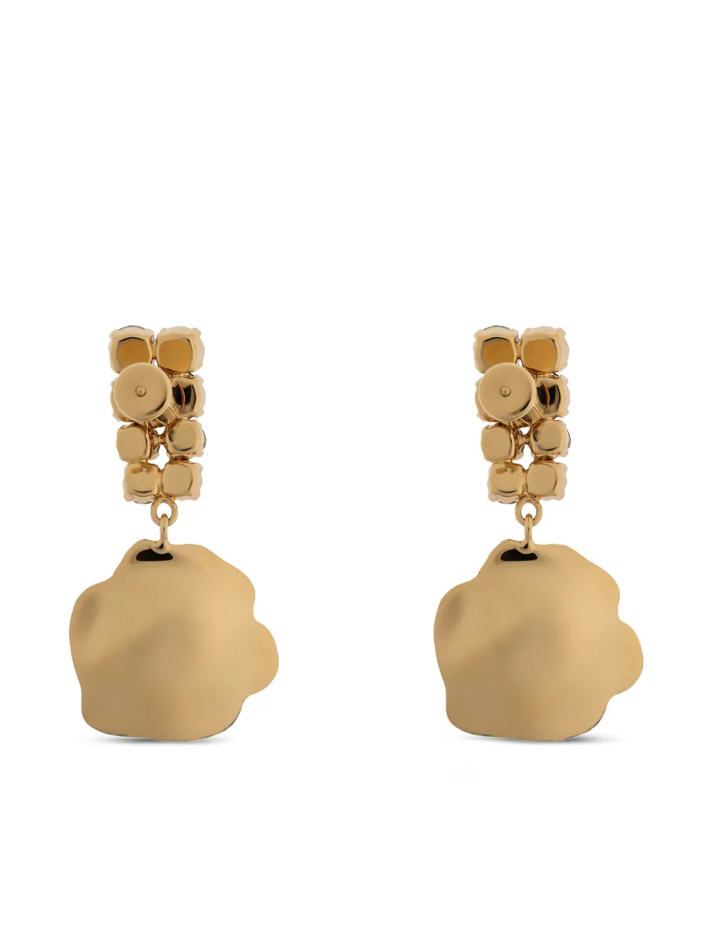 Marni aretes con motivo floral y detalles de cristal | Image 2
