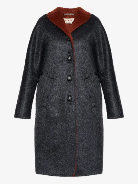 Marni imperméable à bords contrastants