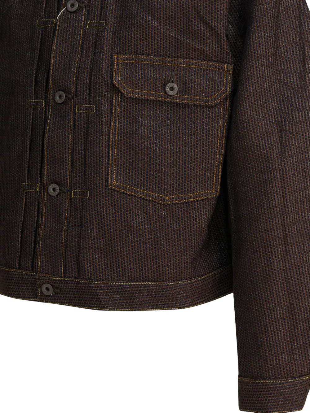 3D-sequins crepe mini dress