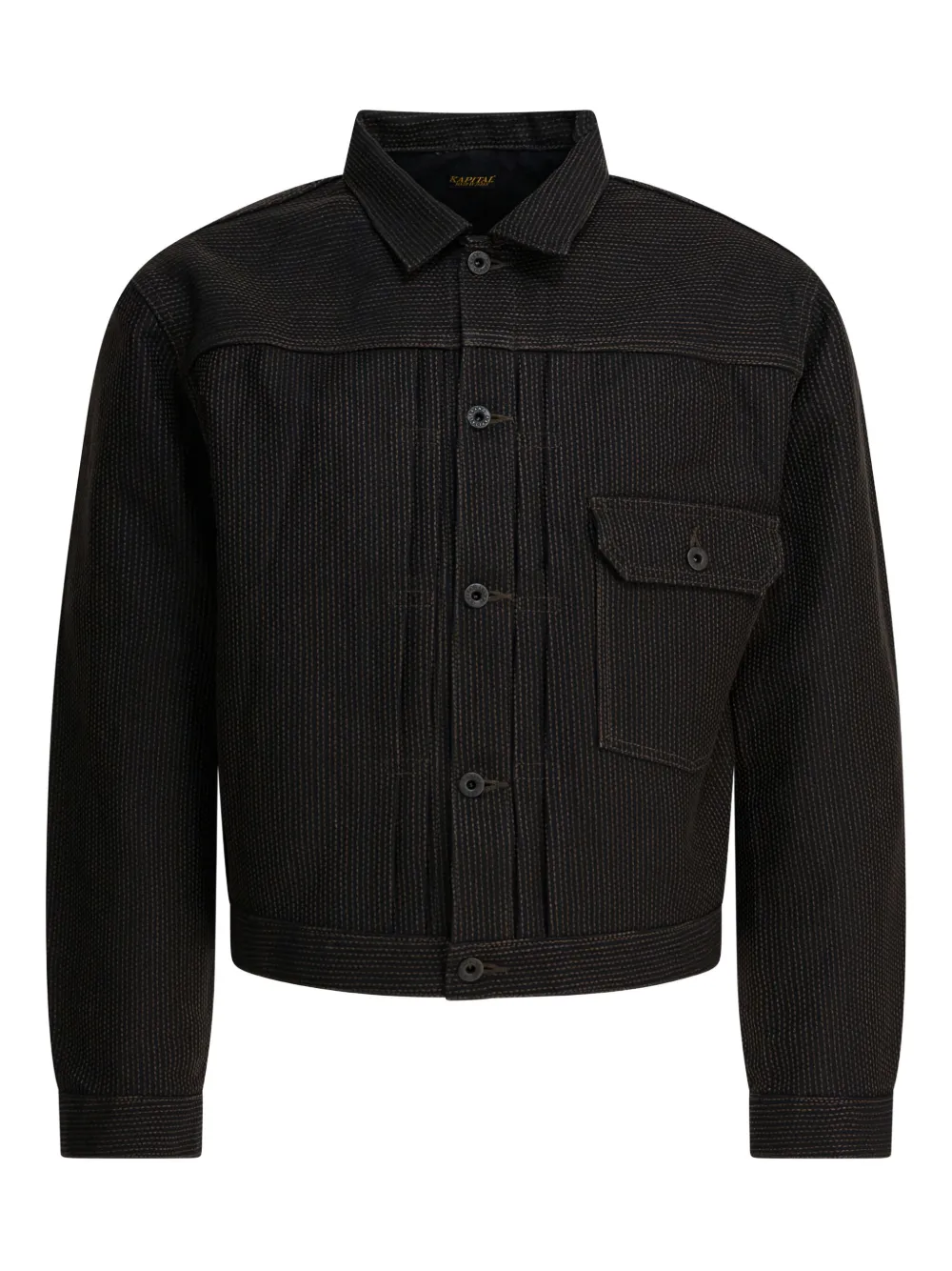 KAPITAL chamarra con botones | negro | Image 1