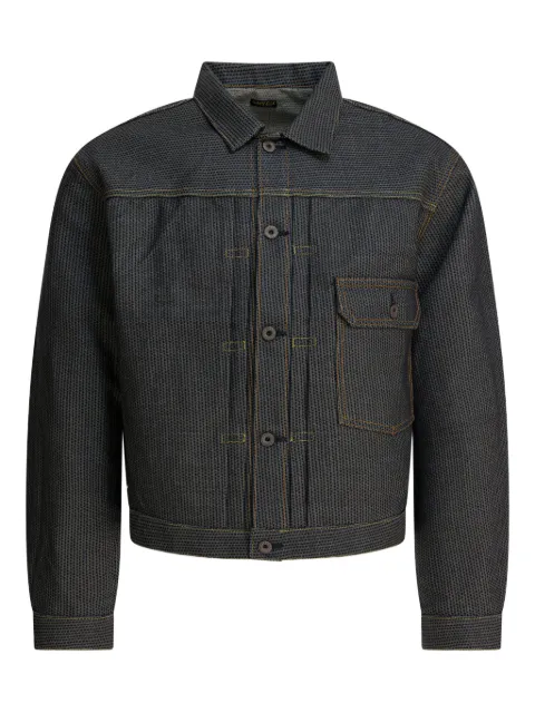 KAPITAL pocket stitching cotton jacket