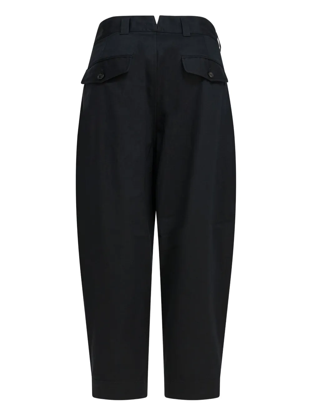 Comme des Garçons Homme button-fastening trousers - Zwart