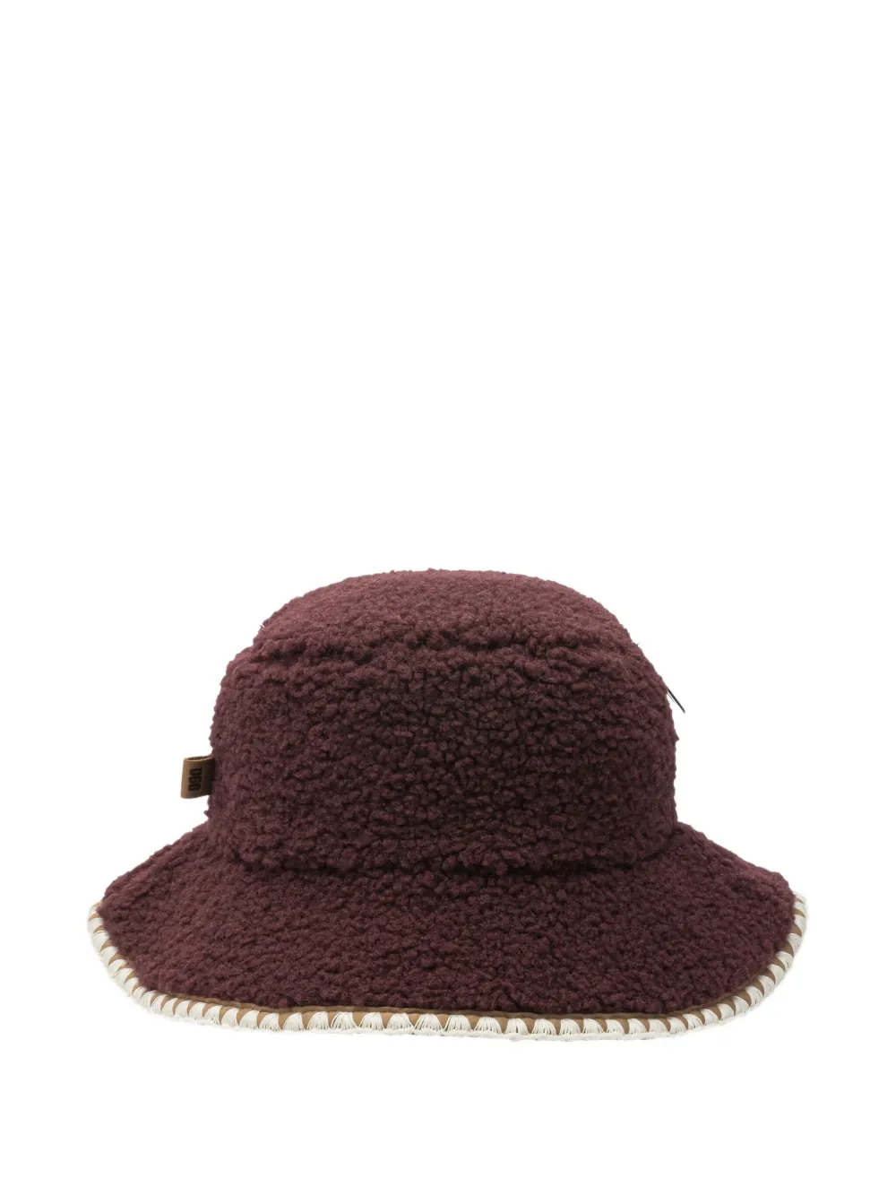 Ugg Textured Scalloped Hat In Brown