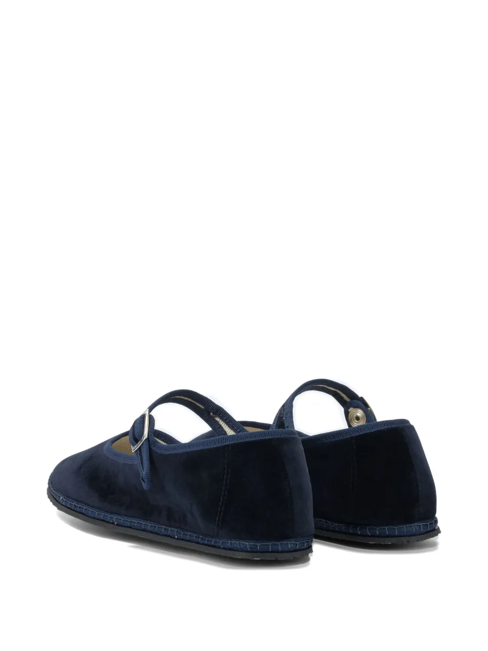Vibi Venezia Mary Jane slippers met gespbandje Blauw