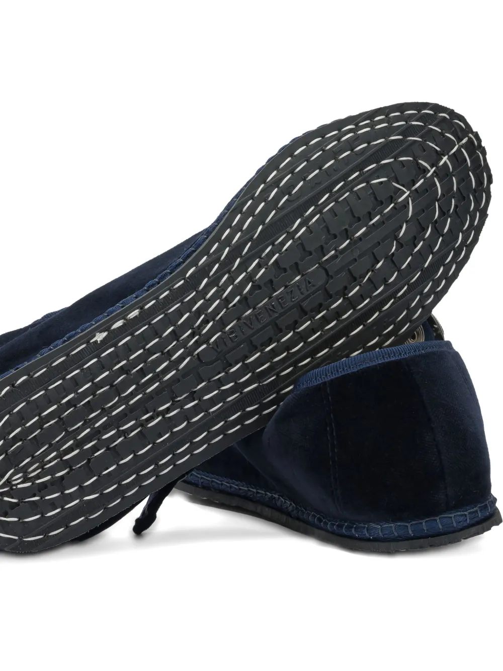 Vibi Venezia Mary Jane slippers met gespbandje Blauw