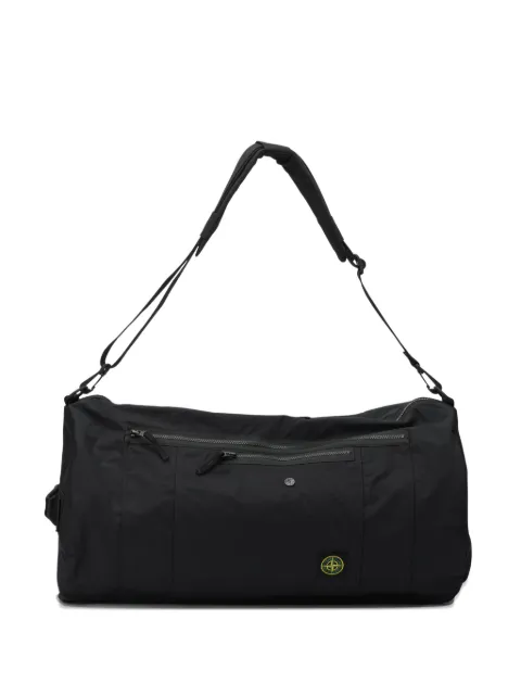 Stone Island logo-patch messenger bag