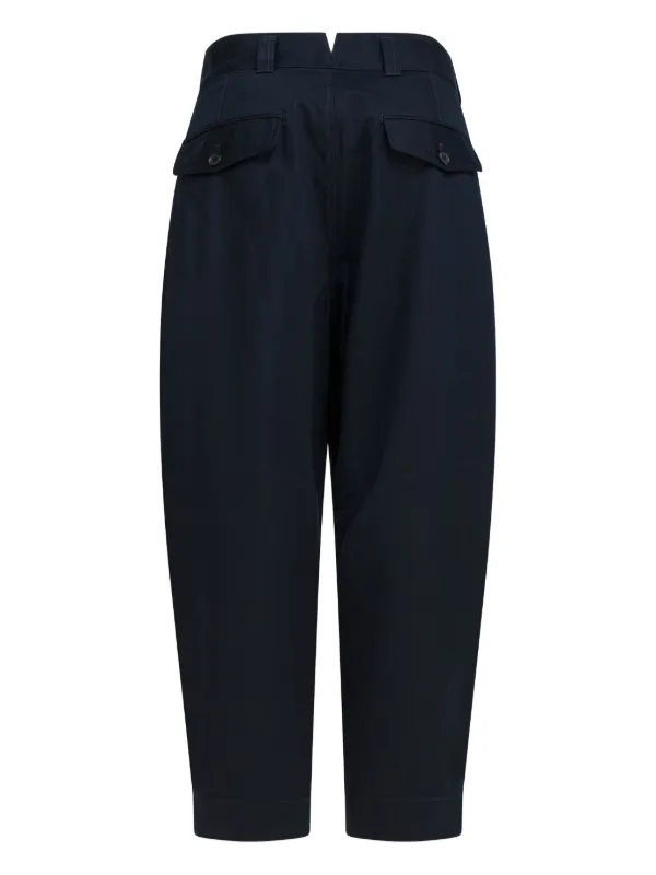 07ss comme des garçons homme cotton パンツ Comme Des Garçons Homme コットンパンツ | ブルー | FARFETCH JP
