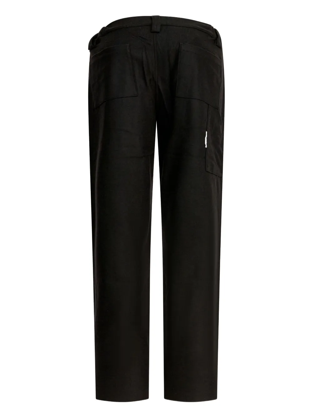 GR10K patch pocket trousers - Zwart