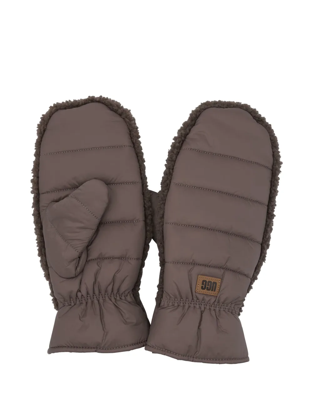 Ugg Quilted Gloves In Brown