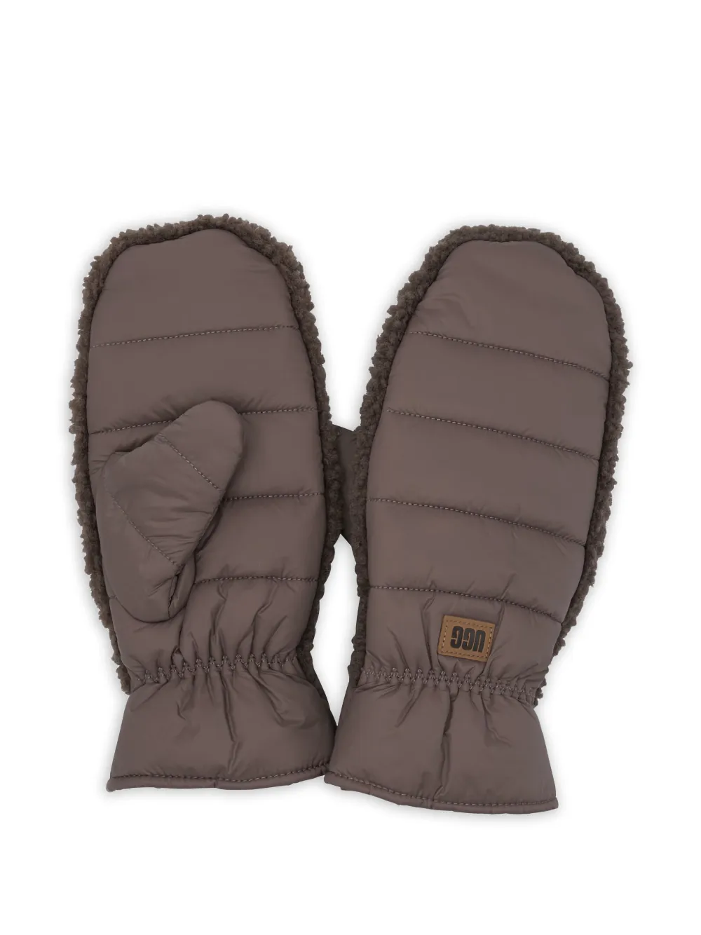 UGG quilted gloves | Brown | Image 1