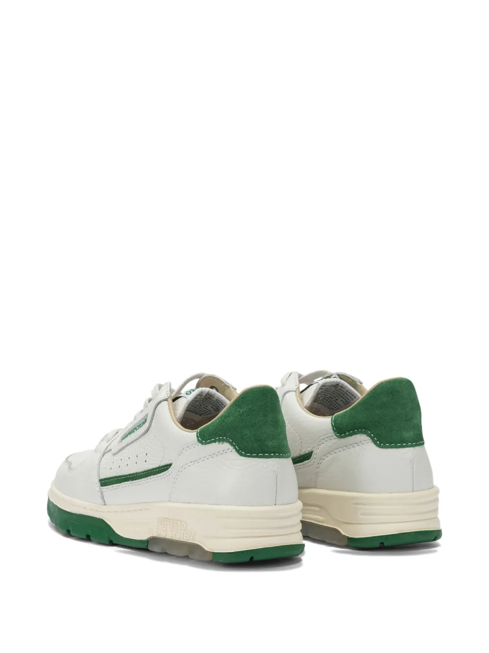  Musto Perforated Panelled Sneakers - White 