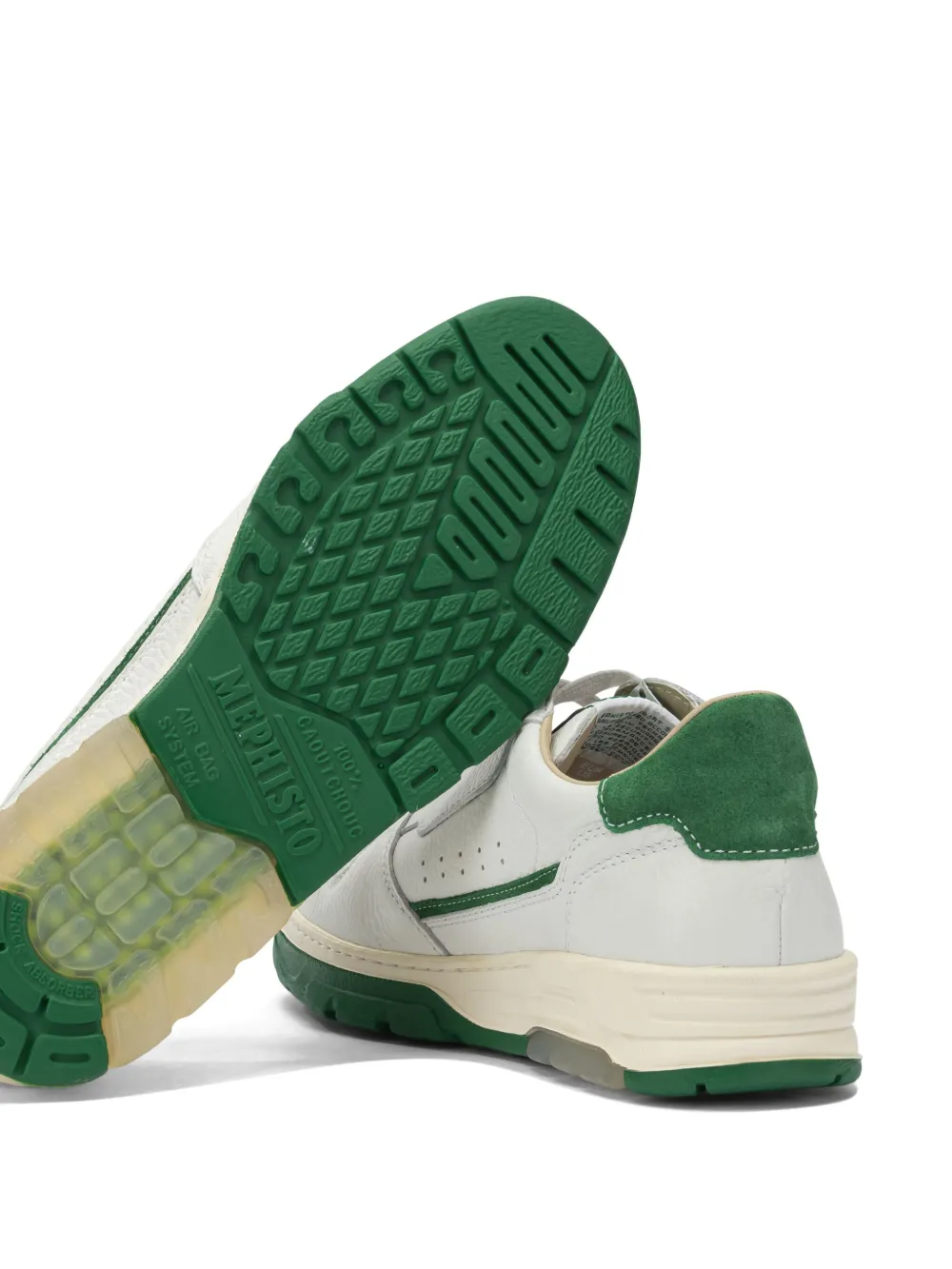 Musto Sneakers met geperforeerde vlakken Wit