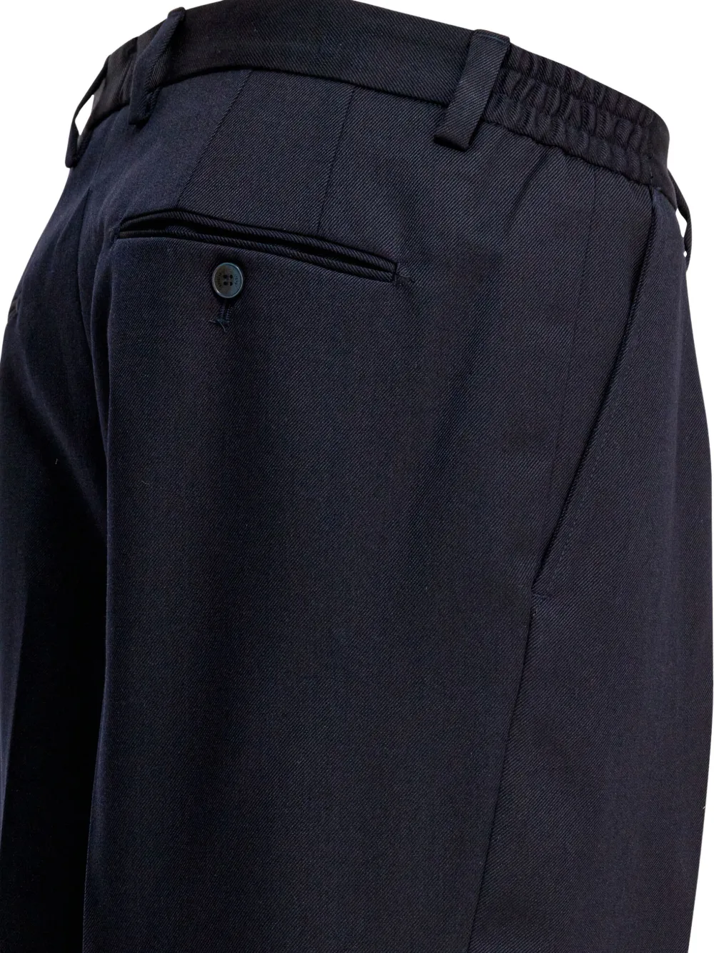 Briglia 1949 Wollen broek met knopen Blauw